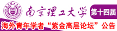 人与兽免费日逼网站南京理工大学第十四届海外青年学者紫金论坛诚邀海内外英才！